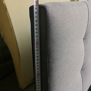 Base de Cama Matrimonial Gris de Lino con Almacenamiento Hidráulico y Cabecero Acolchado Suave - Product Image 5