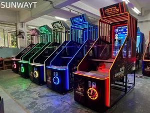 Máquina de juego de arcade de baloncesto con pantalla LED de 55 pulgadas <span class=keywords><strong>Epic</strong></span> Storm, nuevo estilo, tablero deportivo para interiores, vídeo de entretenimiento de Metal que funciona con monedas - Product Image 6