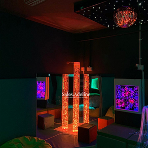 Lámpara <span class=keywords><strong>de</strong></span> Burbujas Sensoriales que Cambia <span class=keywords><strong>de</strong></span> Color, Juguete Sensorial Visual para Autismo y Educación Especial - Product Image 6