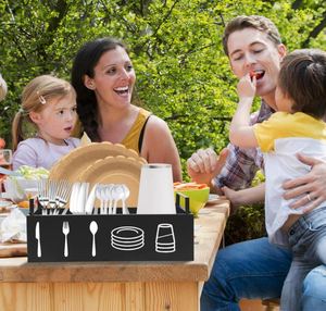 Tùy Chỉnh Giấy Tấm Chủ Sở Hữu Cho Nhà Bếp Countertop Gỗ Đồ Dùng Chủ Dao Kéo Tổ Chức Với Lớn Giữ Cốc & Caddy - Product Image 4