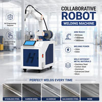 Robot de soudage collaboratif industriel automatique haute précision pour métaux, avec portée de 1800 mm, 500A 350A, fonction Drag and Teach