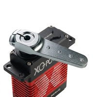 Moteur servo RC industriel robuste XQ POWER XQ-S9150D 180 kg 16,8 V haute tension sans balais avec engrenages en acier et boîtier en aluminium CNC