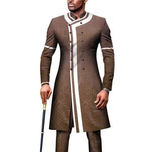 Ensemble Costumes et Pantalons <span class=keywords><strong>Homme</strong></span> Slim Nouvelle Mode à <span class=keywords><strong>20</strong></span> Couleurs Imprimés, Vêtements Africains - Product Image 6
