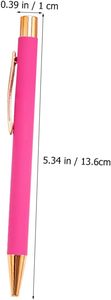 Promotional Luxury Metal Rose <b>Gold</b> Ballpoint <b>Pen</b> Custom Logo Printed Laser Screen Print Branded - Product Image 2