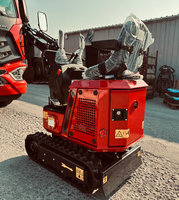 Mini-excavatrice compacte Rhinoceros série XN 660KG XN660 avec certificat CE EPA pour l'entretien des petites exploitations agricoles