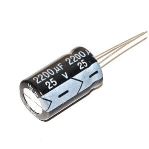 Condensateur électrolytique en aluminium 16 mm x 25 mm 4700 µF 25 V pour fabricants - Product Image 2
