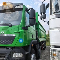 Camion benne d'occasion fiable HOWO TX400 TX380 TX430 TX460 A7 pour carrière et transport de terre