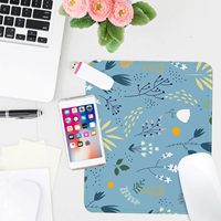 Tapis de souris carré Daisy Flower, finition ultra lisse, performance polyvalente, tapis de souris pour ordinateur de bureau