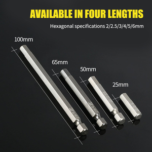 Đầu tuốc nơ vít lục giác từ tính, miệng tuốc nơ vít, tuốc nơ vít điện, miệng tuốc nơ vít gió, đầu tuốc nơ vít lục giác - Product Image 4