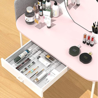 Tiroir de cuisine extensible, en plastique, pliable, rangement pour couverts et ustensiles de cuisine