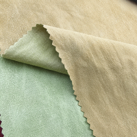 Cuir PU métallique en gros avec support en fil métallique |   Tissu à mémoire de forme souple pour des vêtements et vestes de luxe faciles à styliser