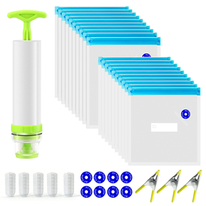 Reusable Vacuum Zipper Packaging <strong>Bags</strong> for Salad Baby Food Chewing Gum Potato Chips-for Nuts and <strong>Beans</strong> Durable PE Plastic - Product Image 3