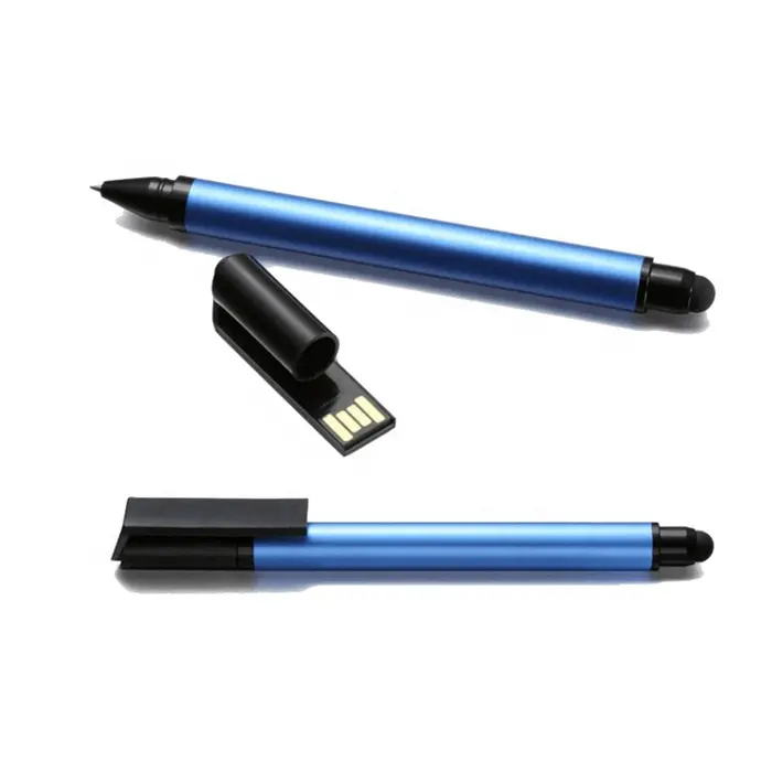 YONANSON Custom Logo Ballpen USB Flash Drive Pendrive Ballpoint Pens Touch Screen Business/student Gift