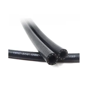 Flexible high-pressure internal braiding black hose 1 600psi black 10mm hose turbo oil drain hose