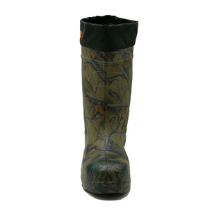 Botas de lluvia de seguridad verdes a prueba de pinchazos con punta de acero resistentes a los álcalis y ácidos impermeables antideslizantes - Product Image 2