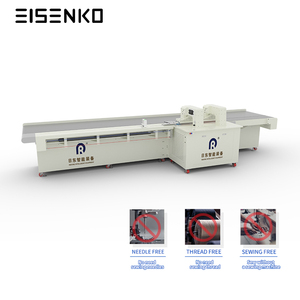 Nouvelle machine à ourler les rideaux sans couture EISENKO, contrôlée par PLC, résistante aux hautes températures, automatique, 220V/380V, modèle RD-WFBBJ-400-1 - Product Image 2