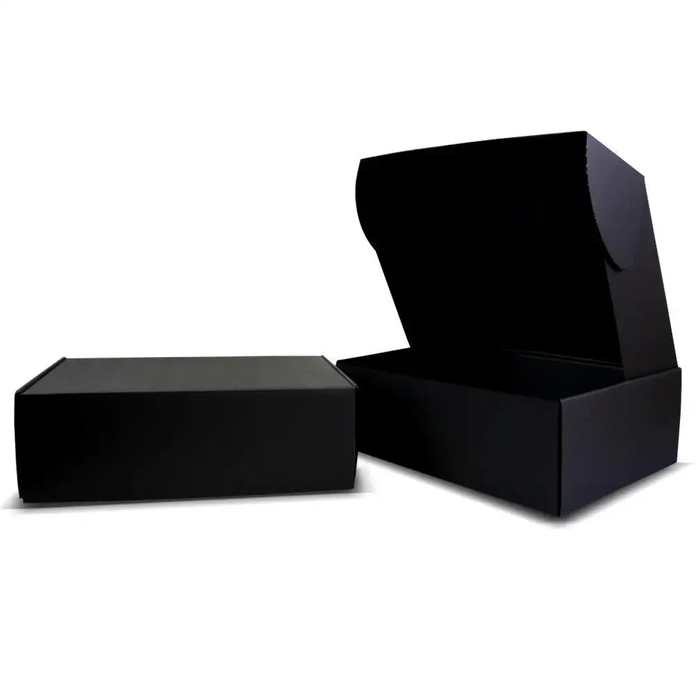 Black Printing Moving Corrugated Cardboard包装ボックスCarton Mailer Shipping Mail Box