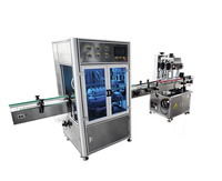 Machine de remplissage linéaire automatique pour shampooing à l'eau de javel, autres produits chimiques, emballage pour l'industrie des boissons avec composant moteur à noyau de verre
