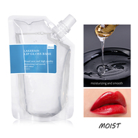 Base de Gloss DIY Mat Hydratant Léger – Huile de Base pour Brillant à Lèvres, Matériau de Base Rouge à Lèvres pour Entreprise