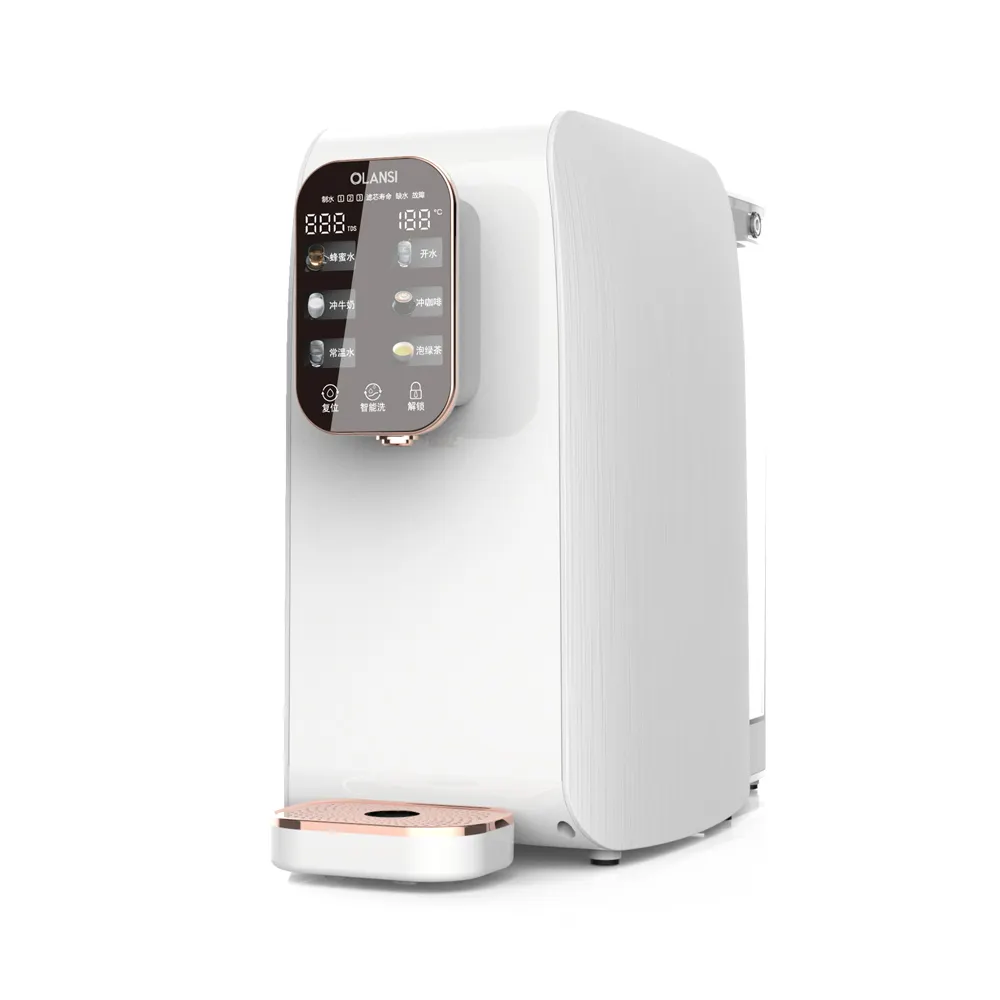 가정용품 역삼투 RO 사무실 다방 가정 사용을 위한 즉시 온수 정화기 기계