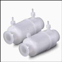 Nuevo Filtro de Cartucho de Membrana de Polipropileno de Calidad Premium 0.1um-0.45um 2.5" 5" con Conector Tri-Clamp/NPT para Tintas Solventes UV CIJ