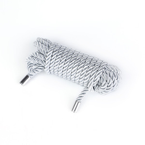 Corde de bondage à embout métallique 5m 10m Cordon rond pour adultes Utilisation BDSM - Product Image 5