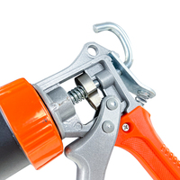 Pistolet à calfeutrer en aluminium manuel de qualité industrielle Tube en silicone pneumatique rechargeable Caractéristiques de la saucisse Mortier chauffé sans fil
