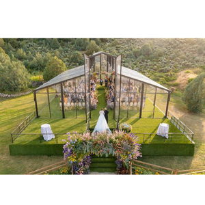 Tente de réception pour événements, festivals, mariages, églises, 10*10, grande taille, blanche, extérieure, vente en gros - Product Image 2