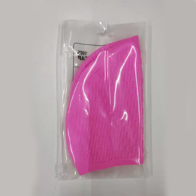 Sac ziplock rose en forme de goutte d'eau