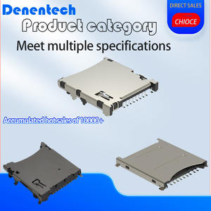 מוצר חדש של Denentech 8 פינים מיקרו SD כרטיס ארוך כרטיס TF מחבר זיכרון במלאי - Product Image 3