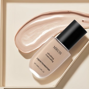 Fond de teint liquide mat en gros OEM 50G <span class=keywords><strong>pour</strong></span> peaux foncées et grasses, base de maquillage à couvrance totale, crème <span class=keywords><strong>pour</strong></span> le visage, lotion - Product Image 5
