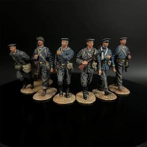 Wholesale Hand-Painted Alloy Napoleon &amp; French Imperial Guard Miniature Set, Napoleonic Wars Historical Diorama Pweter <strong>Soldiers</strong> - Product Image 3