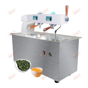 Cafetera thương mại chuyên nghiệp 3 nồi hơi đôi đầu dưới quầy Cà Phê Trà espresso maker máy được xây dựng trong teapresso máy - Product Image 4