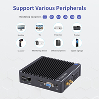 Compact RK3568 ARM-based NUC Mini Box PC Desktop Micro Computer DDR4 Fanless Design for Industrial KIOSK/Home Office
