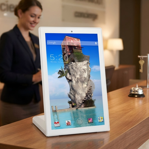 New Smart Home <b>10</b> Point Touch Screen Display POE Power Conference <b>Tablet</b> Four Side Lights Meeting Room Display <b>Android</b> 8.1 - Product Image 1
