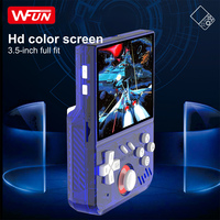 MY MINI Consola de videojuegos portátil Retro Sistema Linux Pantalla IPS de 3,5 pulgadas Mini reproductor de video portátil de mano 15000 Juegos R36S