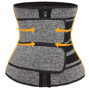 Der meist verkaufte Korsett gürtel für Frauen mit doppelter Taille Cross-Border Beliebter Schweiß gürtel für Fitness-Sport Body Shaping Waist - Product Image 6