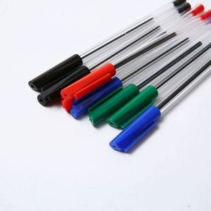 Wholesale Black Blue Red Green Refill Cheap Ball Point <b>Pens</b> Permanent Ink 0.5mm Tip Multi-Function Novelty Custom Logo - Product Image 3