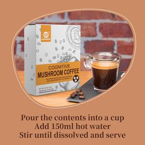 Café Orgánico GANOHERB con Hongos Cognitivos Amargos, Reishi, Melena de León y Chaga - Impulso de Energía en Caja - Product Image 5