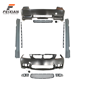 Nuovo Kit Carrozzeria Stile M3 per BMW <span class=keywords><strong>Serie</strong></span> 3 E90 <span class=keywords><strong>2005</strong></span>-2011, Paraurti Anteriore/Posteriore, Minigonne Laterali, Spoiler FEIXIAN - Product Image 1