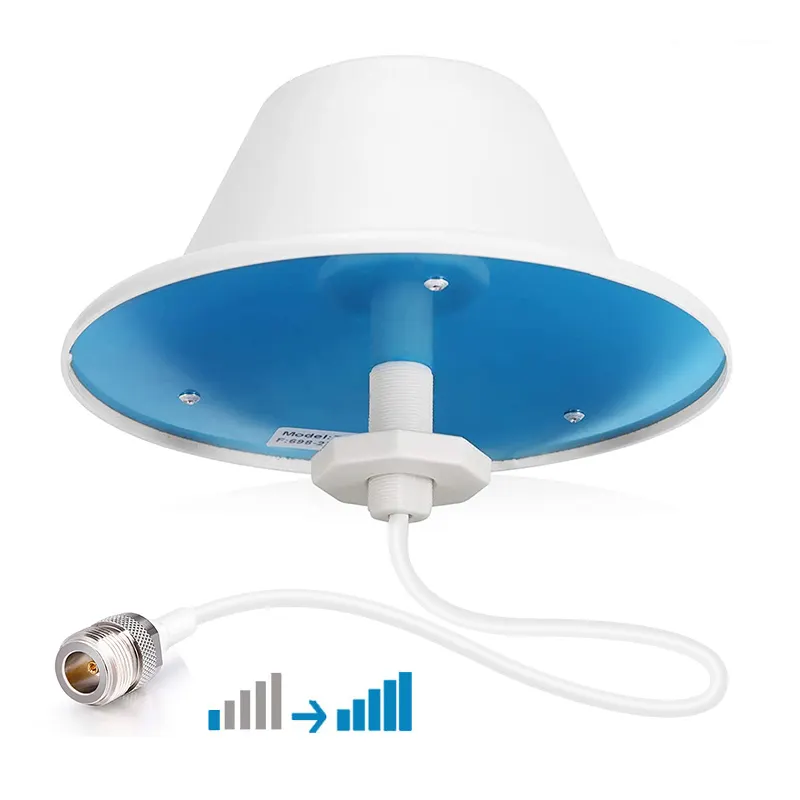 Ceiling and wall mounting communication antenna GSM 2g 3g 4g lte 5g Cellular Dome indoor Antenna For Signal booster