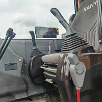 Mini-pelleuse SANY SY60C Pro de marque chinoise de premier plan, 99 % neuve, économique, faible consommation de carburant, moteur Isuzu 6 tonnes avec boîte de vitesses et pompe à roulement.