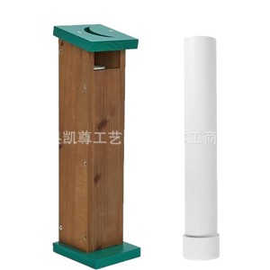Casa de observación de insectos de madera con cuerda para colgar, trampa de observación ecológica para jardín, casa para mariposas e insectos - Product Image 5