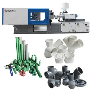 PPR plumbing fittings ppr pipe fittings 20-63mm ppr cross tee injection moulding making machine HS-250