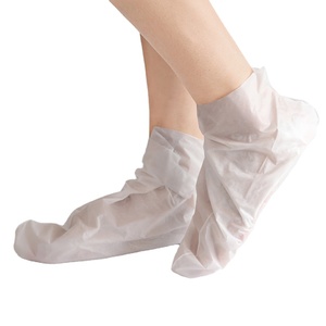 Haute qualité en gros prouvé produits de soins de la peau soie naturelle nourrissant hydratant masque pour les pieds chaussettes - Product Image 1