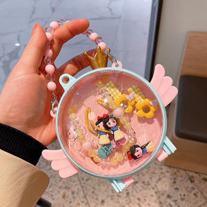 Boîte cadeau princesse ailes d'ange, collier pendentif en résine fait main, dessin animé mignon, pince à cheveux BB, cadeau pour petite fille <span class=keywords><strong>de</strong></span> <span class=keywords><strong>3</strong></span> à 7 ans - Product Image 4