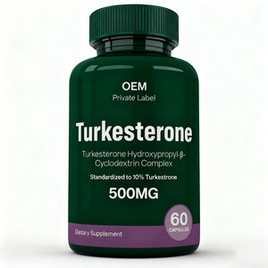 Enerji Verici Turkesteron Bitkisel Takviye Kapsülleri Güç, Kas Geliştirme, Hormonlar, Erkek Performansını Artırma İçin - Product Image 2