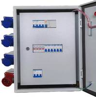 Boîtier de raccordement électrique mural industriel en acier métallique étanche IP67 et anti-poussière 220V/380V pour extérieur