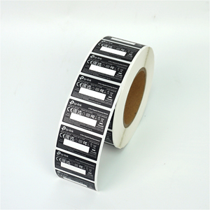 Nhãn cảnh báo chống nước tùy chỉnh cho các thiết bị điện, nhãn điện tử in, nhãn tự dính - Product Image 3