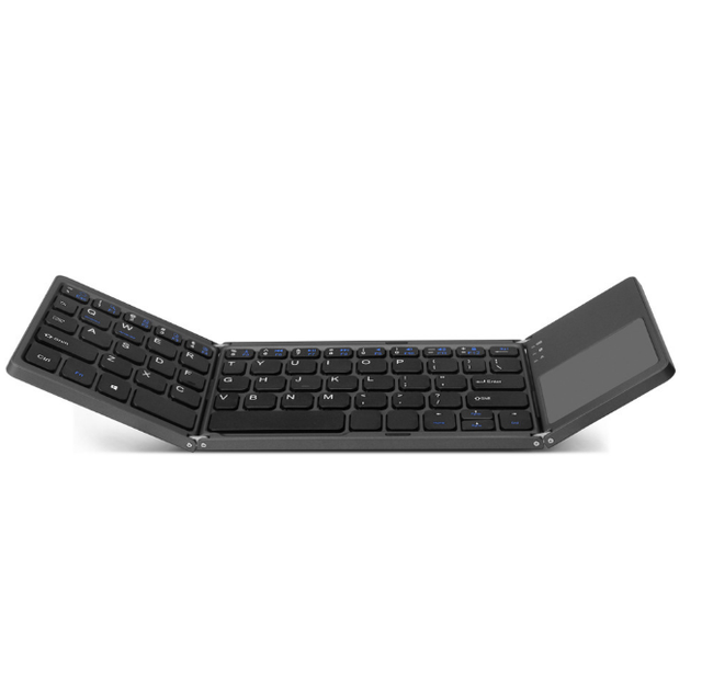 Wireless for Folding Keyboard for Mobile Phone & Tablet with Touchpad-Office Use
